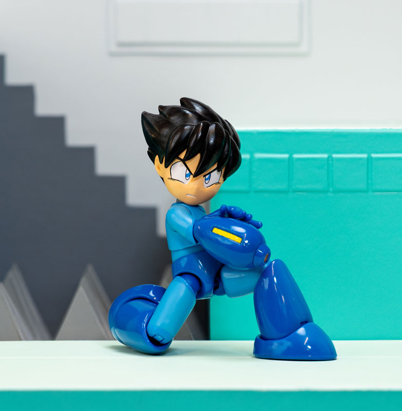 ロックマン アクションフィギュア 1/12 ロックマン(メット未装着)