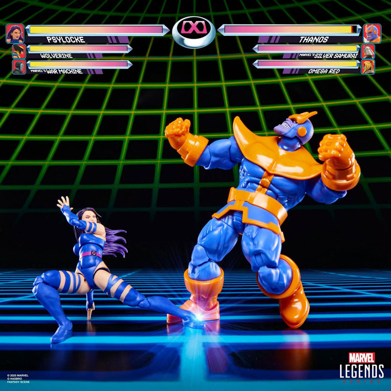 『マーベル』「マーベル・レジェンド」6インチ・アクションフィギュア ゲームシリーズ サイロック vs サノス[ゲーム]