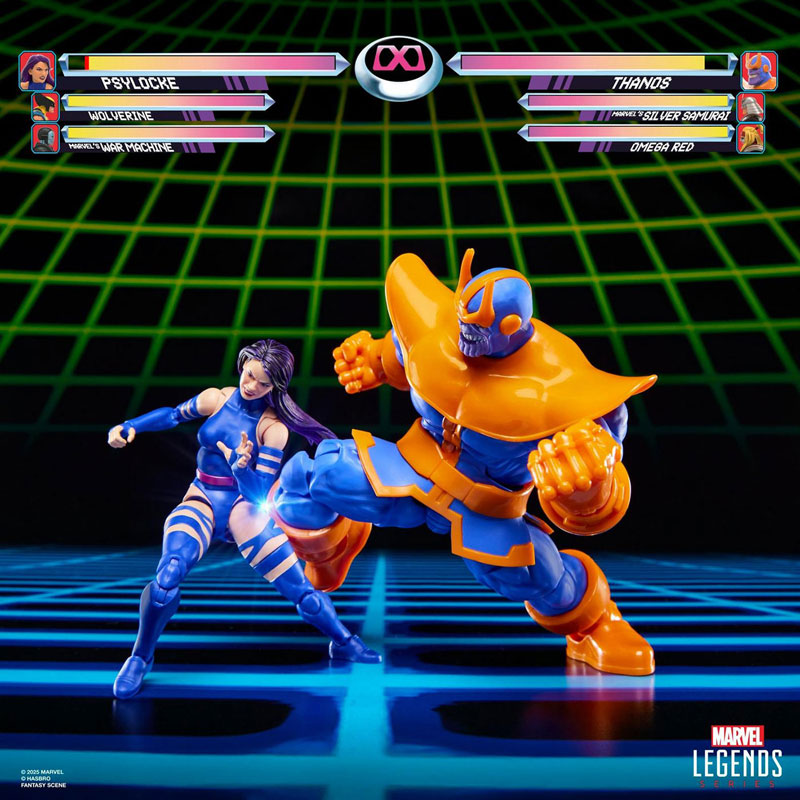 『マーベル』「マーベル・レジェンド」6インチ・アクションフィギュア ゲームシリーズ サイロック vs サノス[ゲーム]