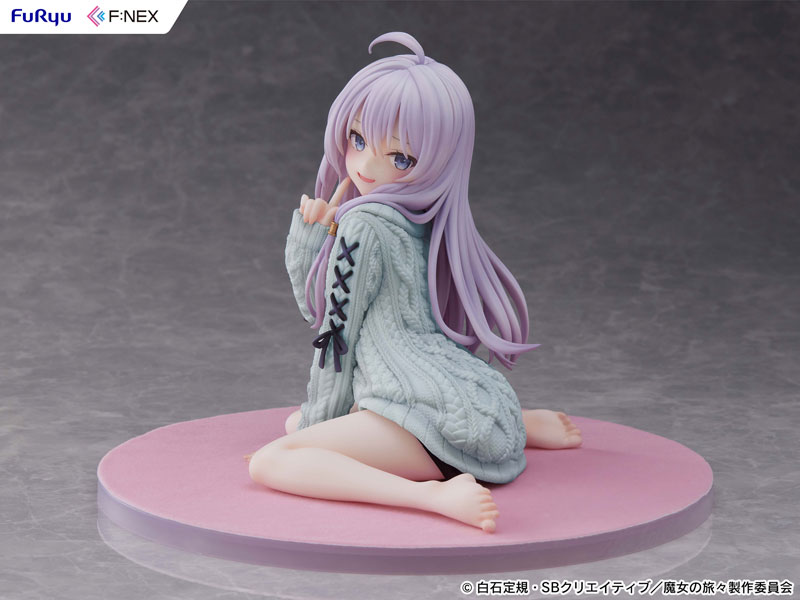 魔女の旅々 イレイナ ニットver. Repaint BLUE 1/7 完成品フィギュア