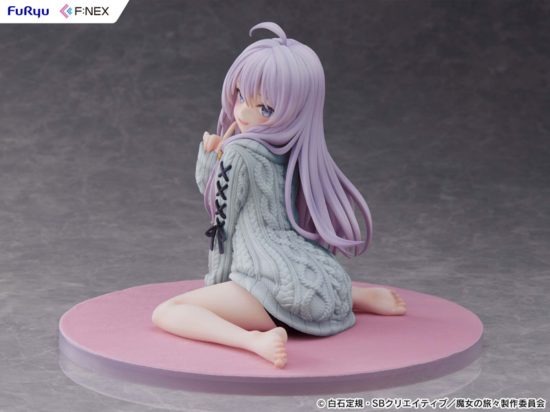魔女の旅々 イレイナ ニットver. Repaint BLUE 1/7 完成品フィギュア