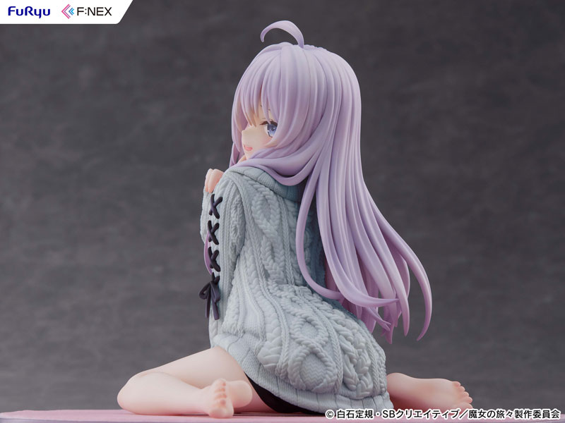 魔女の旅々 イレイナ ニットver. Repaint BLUE 1/7 完成品フィギュア