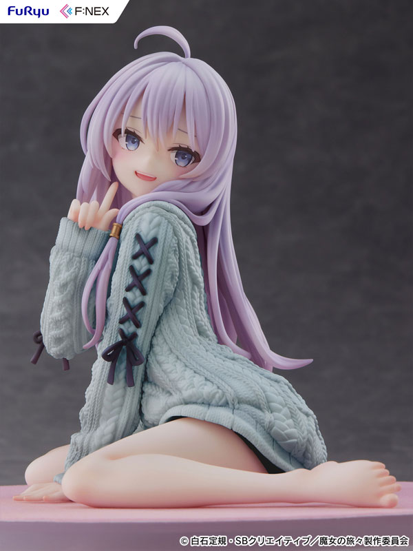 魔女の旅々 イレイナ ニットver. Repaint BLUE 1/7 完成品フィギュア