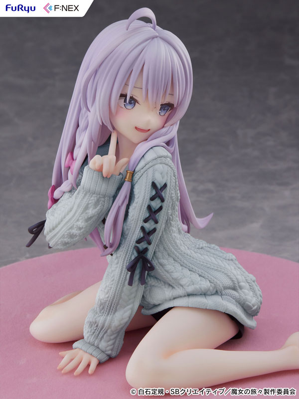魔女の旅々 イレイナ ニットver. Repaint BLUE 1/7 完成品フィギュア
