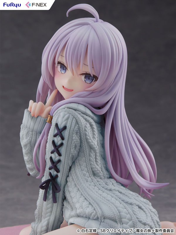 魔女の旅々 イレイナ ニットver. Repaint BLUE 1/7 完成品フィギュア
