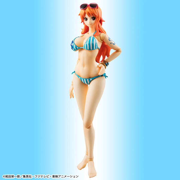 ヴァリアブルアクション Heroes ONE PIECE ナミ(Summer Vacation) アクションフィギュア
