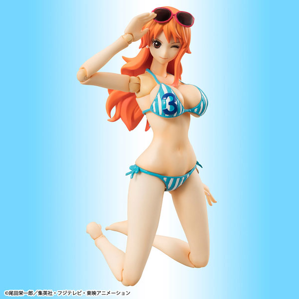 ヴァリアブルアクション Heroes ONE PIECE ナミ(Summer Vacation) アクションフィギュア