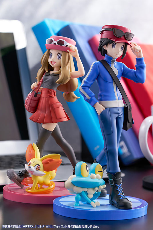 【非売品】ポケットモンスター ジョイントフィギュア　他 5個 まとめ売り ARTFX J 『ポケットモンスター』シリーズ セレナ with フォッコ