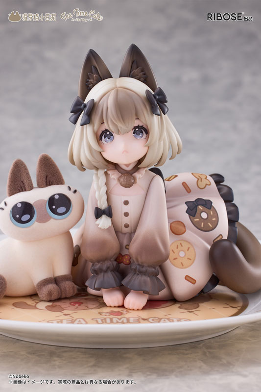 【特典】DLCシリーズ ティータイムキャッツ×シャム猫あずきさん 友情コラボ限定セット 完成品フィギュア
