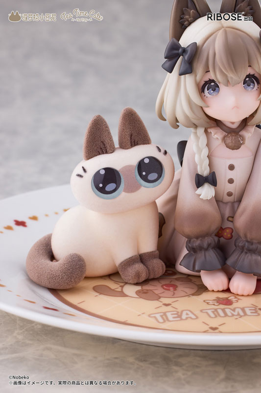 【特典】DLCシリーズ ティータイムキャッツ×シャム猫あずきさん 友情コラボ限定セット 完成品フィギュア