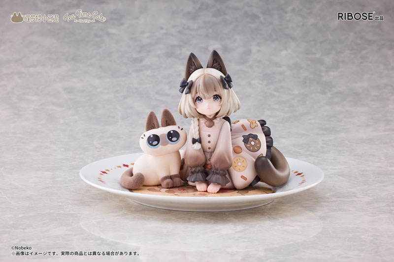 【特典】DLCシリーズ ティータイムキャッツ×シャム猫あずきさん 友情コラボ限定セット 完成品フィギュア