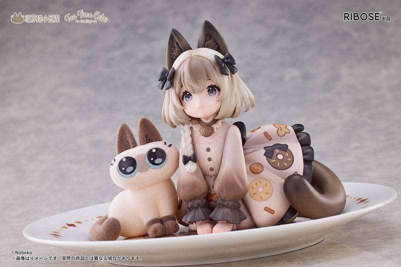 【特典】DLCシリーズ ティータイムキャッツ×シャム猫あずきさん 友情コラボ限定セット 完成品フィギュア