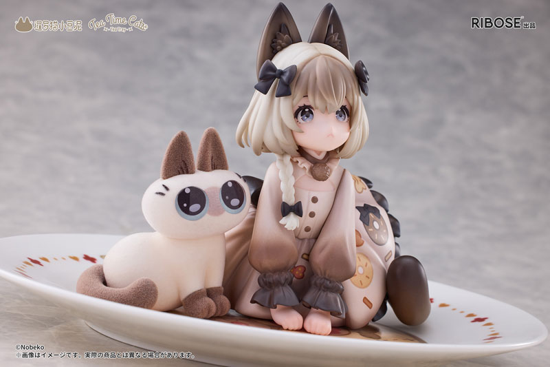 【特典】DLCシリーズ ティータイムキャッツ×シャム猫あずきさん 友情コラボ限定セット 完成品フィギュア