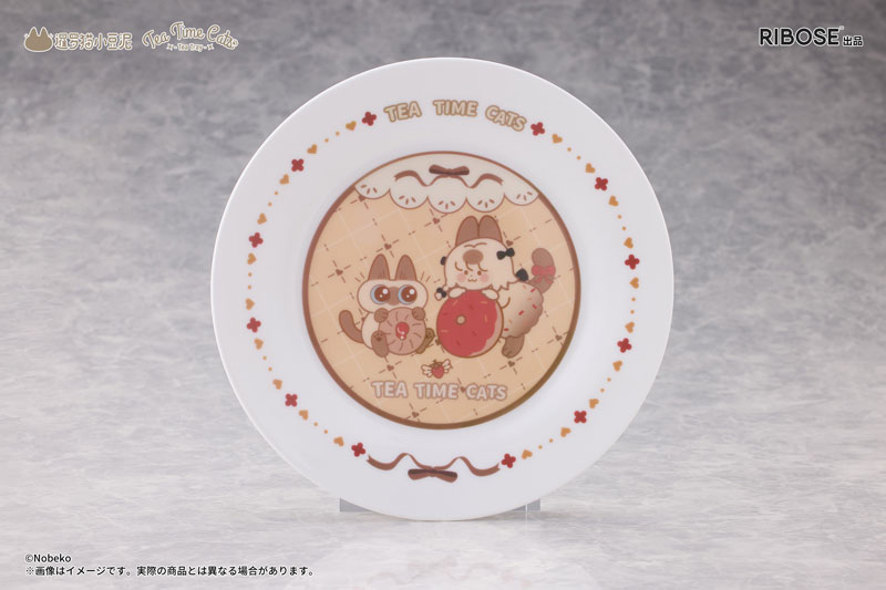 【特典】DLCシリーズ ティータイムキャッツ×シャム猫あずきさん 友情コラボ限定セット 完成品フィギュア