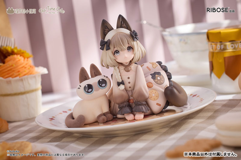 【特典】DLCシリーズ ティータイムキャッツ×シャム猫あずきさん 友情コラボ限定セット 完成品フィギュア