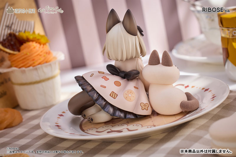 【特典】DLCシリーズ ティータイムキャッツ×シャム猫あずきさん 友情コラボ限定セット 完成品フィギュア