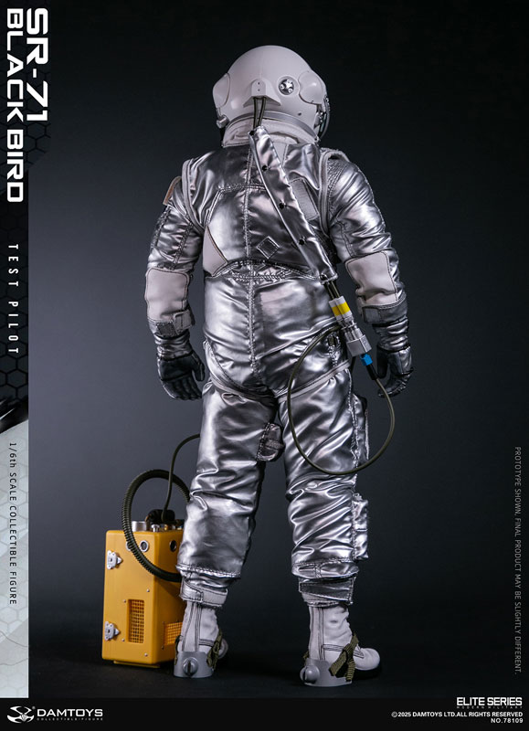 ごまちびさん専用♦クイズ正解分ですSR71／ 1/6 SR-71 ブラックバード テストパイロット[DAMTOYS]【送料無料