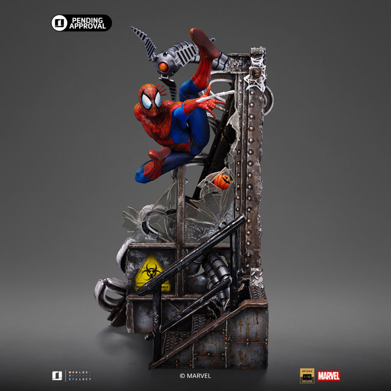 『マーベル』スタチュー 1/10スケール スパイダーマン(オズコープ)[コミック]