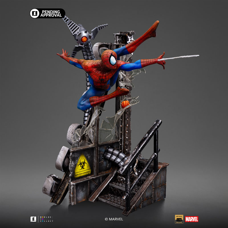 『マーベル』スタチュー 1/10スケール スパイダーマン(オズコープ)[コミック]