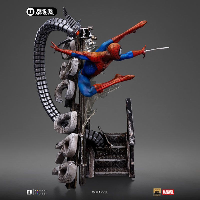 『マーベル』スタチュー 1/10スケール スパイダーマン(オズコープ)[コミック]