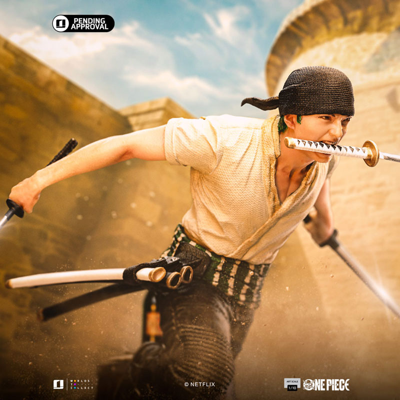 『ONE PIECE』(Netflix) スタチュー「アートスケール」1/10スケール ロロノア・ゾロ