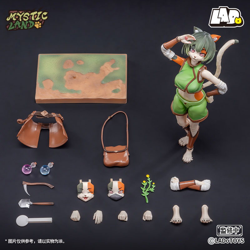 ERA-002 Tonia(トニア) 薬草師Ver. 1/12スケール可動フィギュア