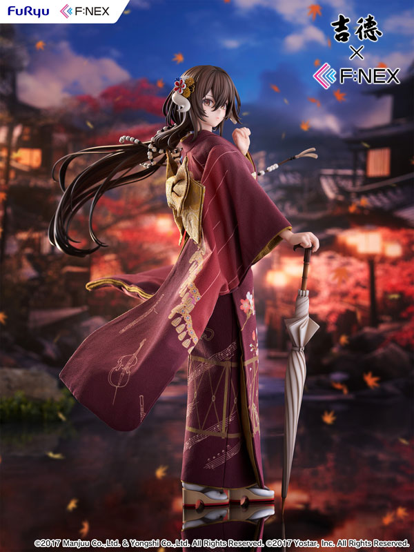吉徳×F：NEX アズールレーン 三笠 青花小町ver. -日本人形- 1/4 完成品フィギュア