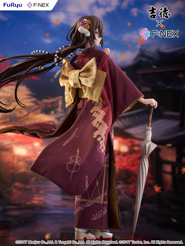 吉徳×F：NEX アズールレーン 三笠 青花小町ver. -日本人形- 1/4 完成品フィギュア