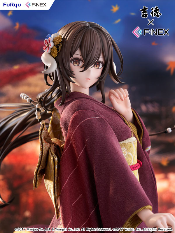 吉徳×F：NEX アズールレーン 三笠 青花小町ver. -日本人形- 1/4 完成品フィギュア