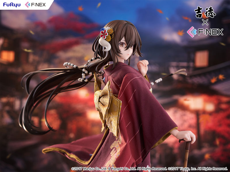 吉徳×F：NEX アズールレーン 三笠 青花小町ver. -日本人形- 1/4 完成品フィギュア