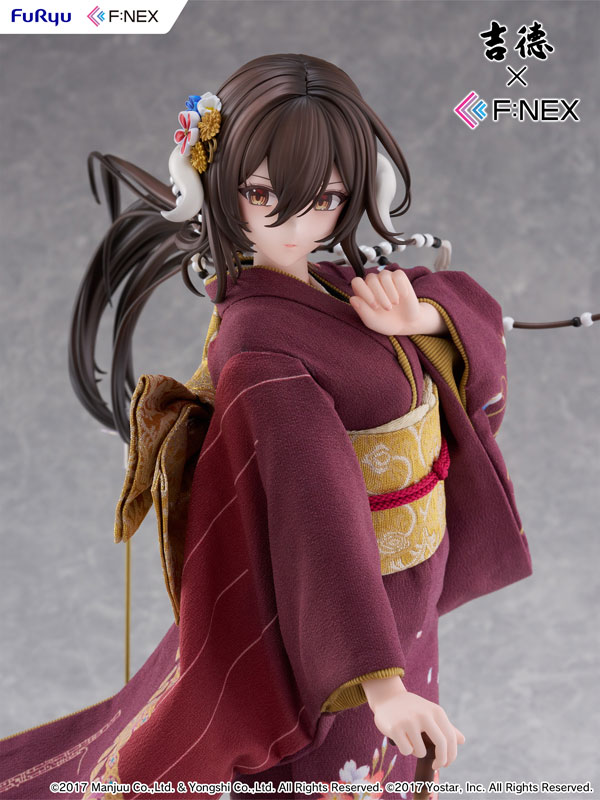 吉徳×F：NEX アズールレーン 三笠 青花小町ver. -日本人形- 1/4 完成品フィギュア