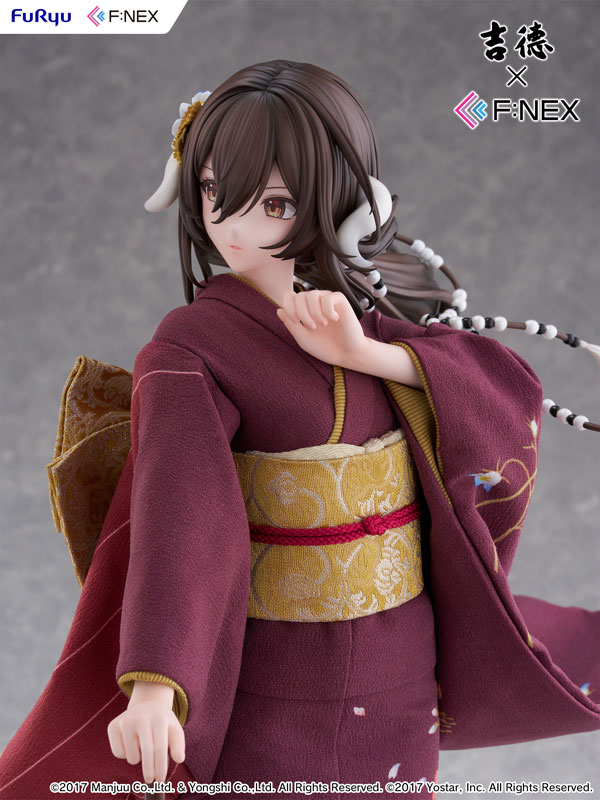 吉徳×F：NEX アズールレーン 三笠 青花小町ver. -日本人形- 1/4 完成品フィギュア