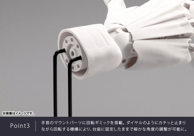加々美高浩 ARTIST SUPPORT ITEM ハンドモデルMEN’S/R -GRAY- アクションフィギュア