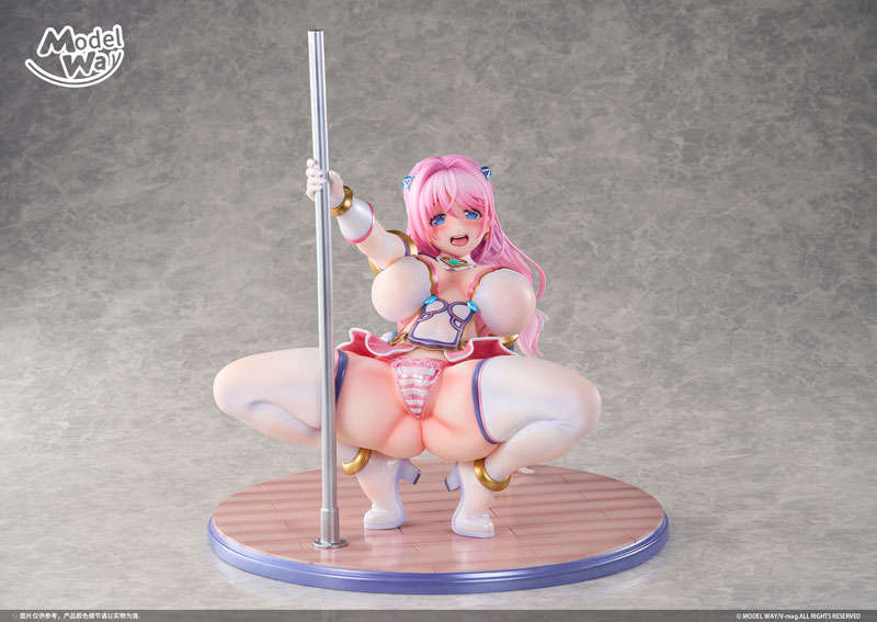 桜羽桃香 愛玩天使 チアリーピンク Ver. 1/4 完成品フィギュア