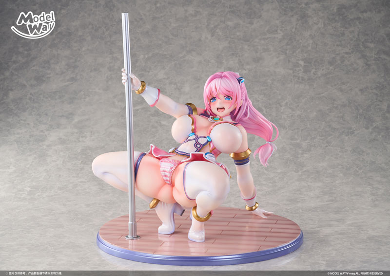 桜羽桃香 愛玩天使 チアリーピンク Ver. 1/4 完成品フィギュア