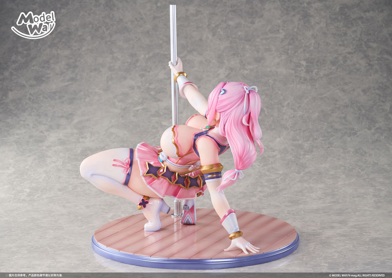 桜羽桃香 愛玩天使 チアリーピンク Ver. 1/4 完成品フィギュア