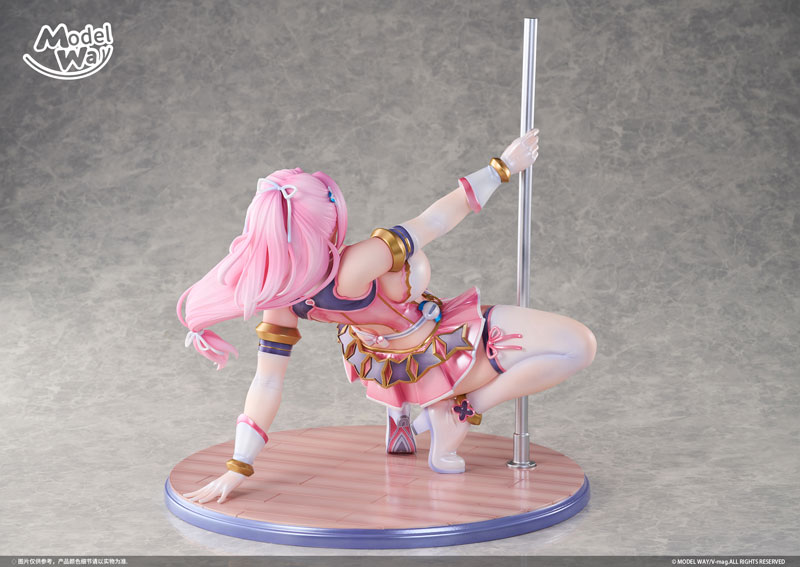 桜羽桃香 愛玩天使 チアリーピンク Ver. 1/4 完成品フィギュア