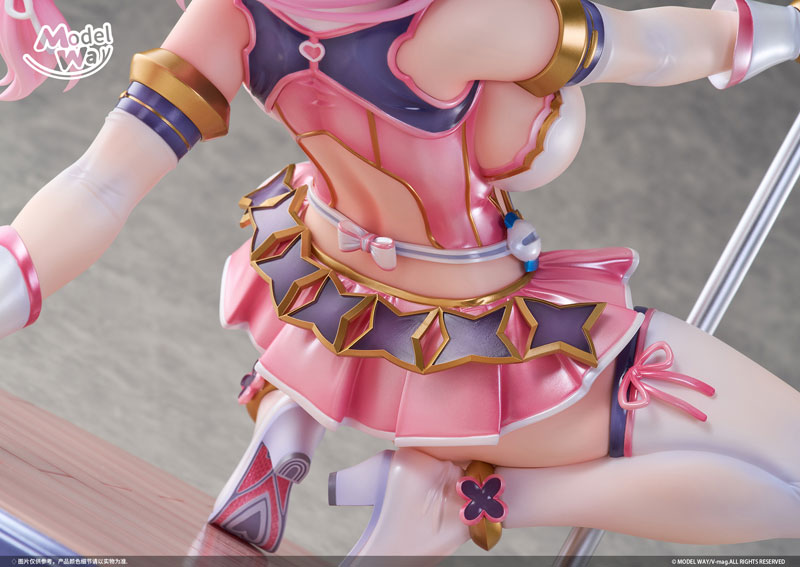 桜羽桃香 愛玩天使 チアリーピンク Ver. 1/4 完成品フィギュア