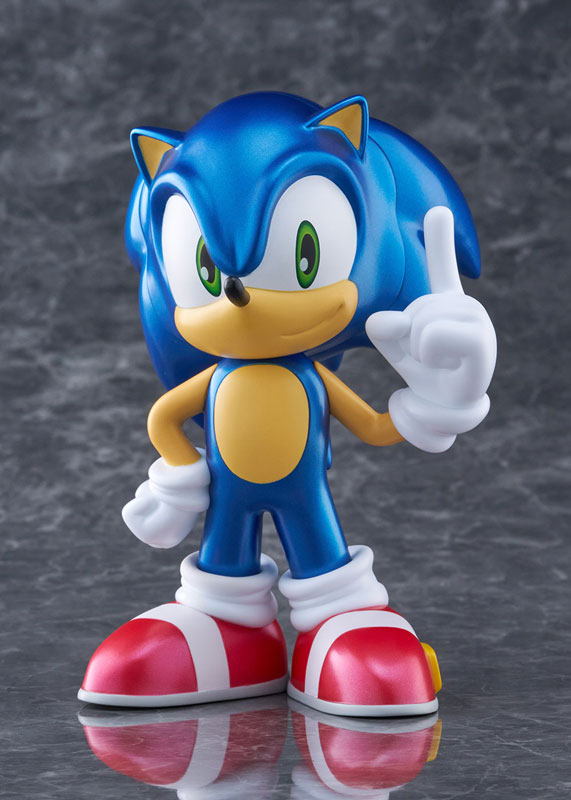SoftB Half ソニック・ザ・ヘッジホッグ メタリックカラーVer. 完成品フィギュア