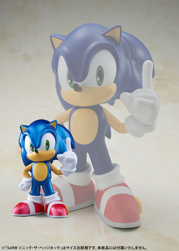 SoftB Half ソニック・ザ・ヘッジホッグ メタリックカラーVer. 完成品フィギュア