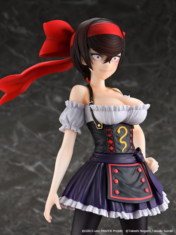 ガールズ＆パンツァー リボンの武者 鶴姫しずか ディアンドルVer. 1/6 完成品フィギュア