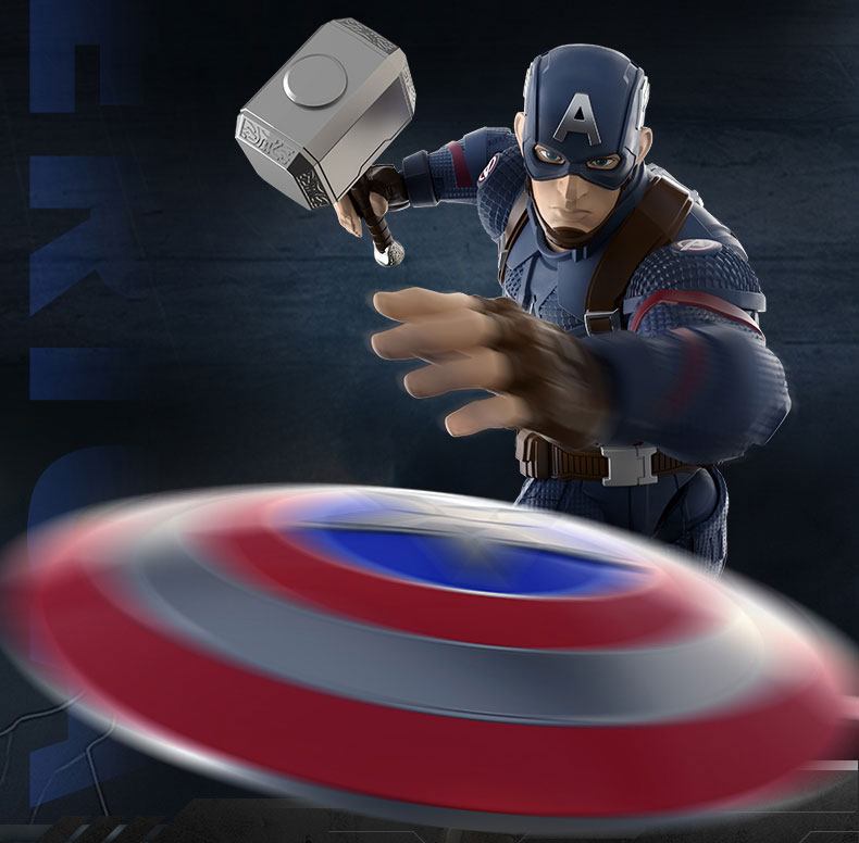 Marvel(マーベル) Marvel heroes-Championclass-CC-03 Captain America プラスチックキット