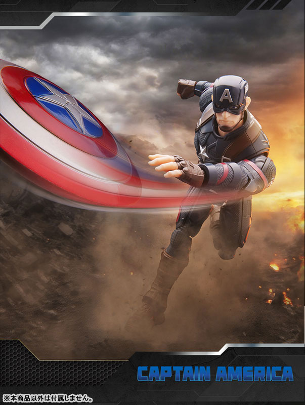 Marvel(マーベル) Marvel heroes-Championclass-CC-03 Captain America プラスチックキット