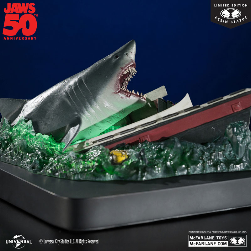 ムービー・マニアックス 1/48スケール・スタチュー ジョーズ[映画『ジョーズ』50周年]
