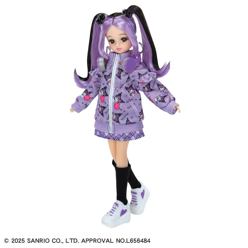 クールなクロミ リカちゃん DX カジュアル＆パープルワンピセット