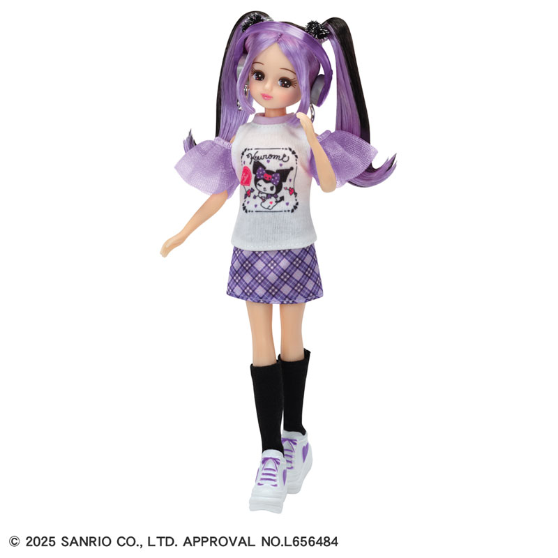 クールなクロミ リカちゃん DX カジュアル＆パープルワンピセット