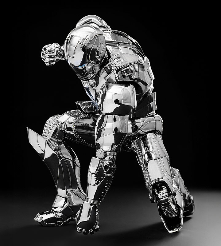 DLX アイアンマン・マーク2(クローム・エディション) 1/12 可動フィギュア