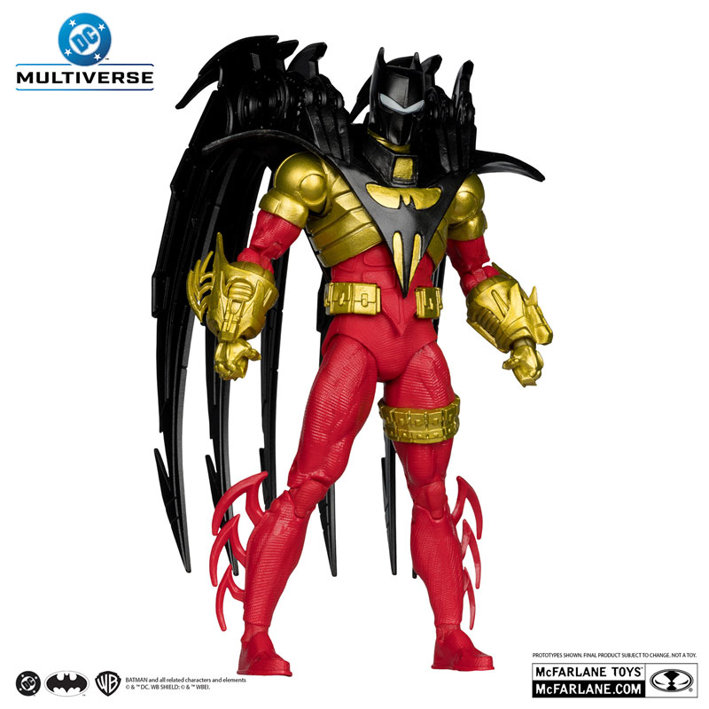 DCマルチバース 7インチ・アクションフィギュア #331 アズラエル/バットマン[コミック/Batman： Knightquest]