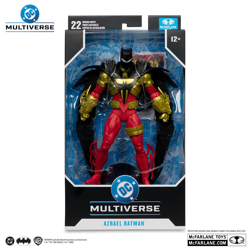 DCマルチバース 7インチ・アクションフィギュア #331 アズラエル/バットマン[コミック/Batman： Knightquest]