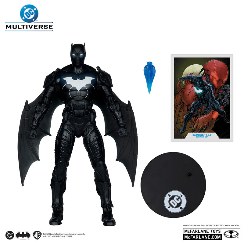 DCマルチバース 7インチ・アクションフィギュア #333 バットウィング(V.2.0)[コミック/The New 52]